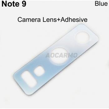 Aocarmo Camera Lens Glass Ring Cover with Adhesive for Galaxy Note 9