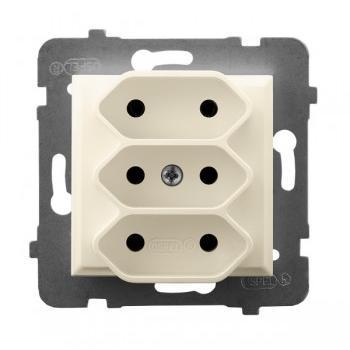 ARIA Dreifachsteckdose EURO GP-3U/m/27