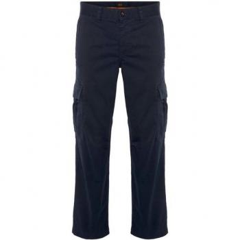 Cargo Pantalone Boss Sisla Blu Nera Regolare