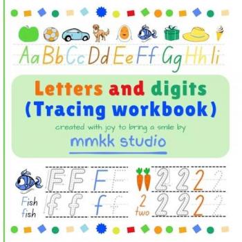 Letters and digits (Tracing workbook)