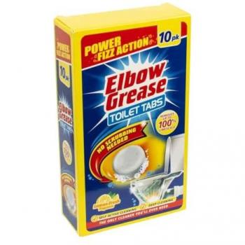 Elbow Grease Toilet Tablets Power Fizz Action - 10 Pack