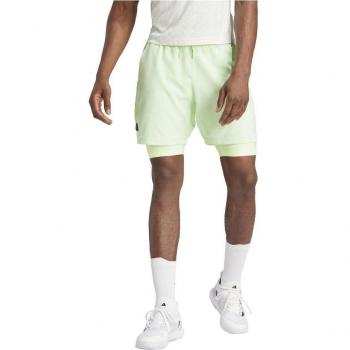 Shorts Tight Adidas pour Hommes - Vert Clair