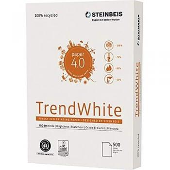 Steinbeis No. 2 Recycling-Kopierpapier, DIN A3, 80g/qm, weiß, Weißegrad: 85 CIE, Packung à 500 Blatt