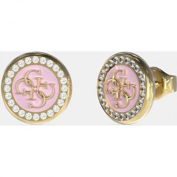 Pendientes de Acero Inoxidable y Esmalte Guess JUBE03123JWYGLPT-U