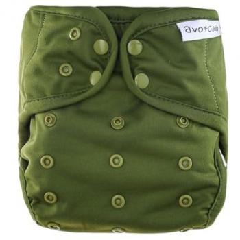 Avo+cado Explorer One Size Stoffwindel-Überhose - Moss