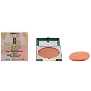 Clinique Stay Matte 02 Neutral Fair Powders compacto acabamento fosco