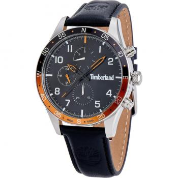 Orologio da uomo Timberland Chicopee 46mm 5ATM Nero Analogo