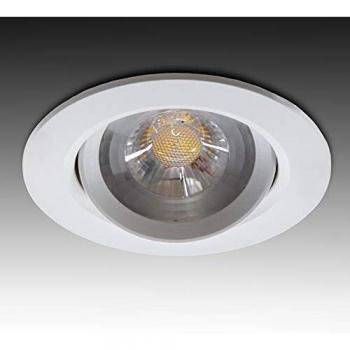 Foco Downlight Circular LED 7W 630Lm 40.000H Luz Fría [LM-4203-CW]
