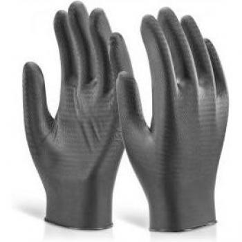 Nitrile Disposable MC Glove Powder Free Black - Size XL - Box of 500