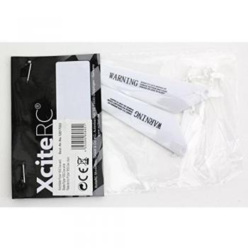 XciteRC Flybar 185S Coaxial Rotorblätter – Weiß
