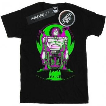 Jungens T-Shirt „Ready Player One“ Neon Iron Giant – 9‑11 Jahre – Schwarz