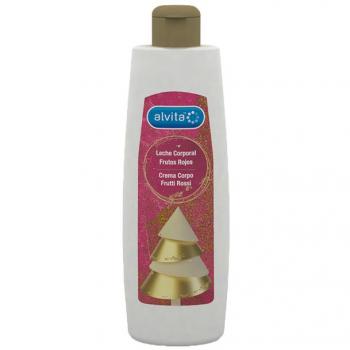 Leche Corporal Alvita Navidad Frutos Rojos 400ml