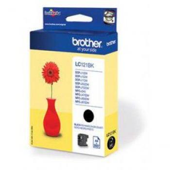 Cartucho de tinta Brother LC 121 BK
