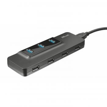 Trust Oila - Hub con 7 puertos USB 3.1 Gen 1