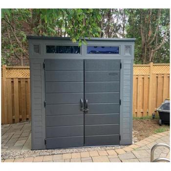Suncast 7 ft. x 7 ft. Resin Storage Shed