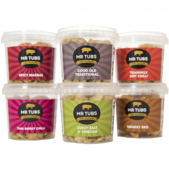 Mr Tubs Double Hand Cooked Pork Crackling