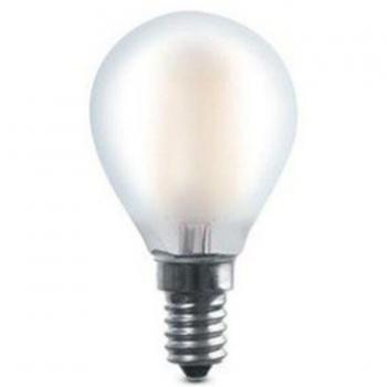 10 Ampoule Sphère LED 4W E14 2700K 470 Lumen Satin
