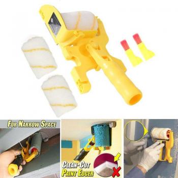 6Pcs Wall and Ceiling Paint Edger Roller Brush Tools