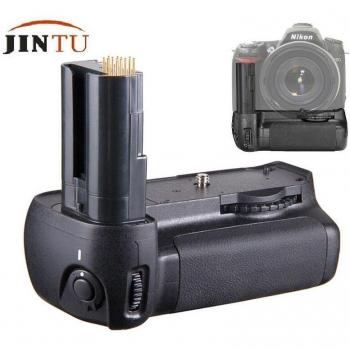 JINTU MB-D80 Battery Grip with 2 EN-EL3e Batteries for Nikon D90 D80