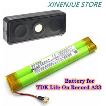 7.2V Speaker Battery 2000mAh for TDK Life On Record A33