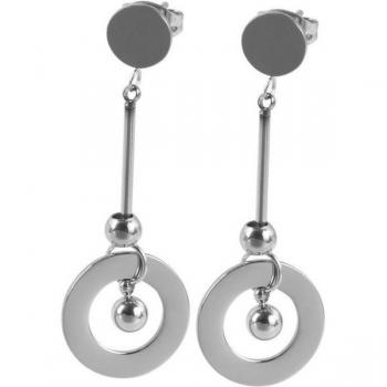 Pendientes Elegantes Plateados Akzent® - 0317
