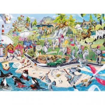 Gibsons Puzzle Troupeaux en Folie
