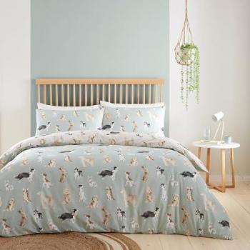 Cute Dogs Easycare Duvet Cover Set