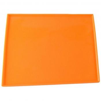 Dog Bowl Mat Waterproof Silicone 31*26cm Non-Slip Feeding Pad