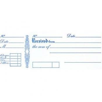 Livre de reçus style chèque Silvine 40 feuilles (Pack de 36)