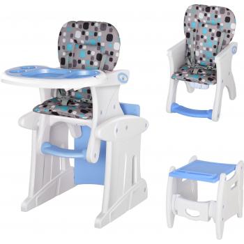Homcom HDPE 3-in-1 Baby Booster High Chair