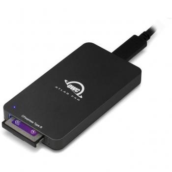 OWC Atlas FXR - Lector de Tarjetas CFexpress Thunderbolt (USB-C) + USB 3.2 (10Gb/s)