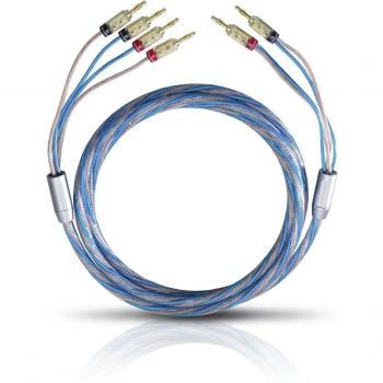 Oehlbach Bi Tech 4 - Juego de cables con conectores para altavoces