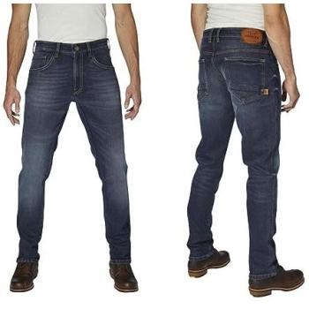 Rokker Tech Vaquero Azul Tapered Slim para Motociclistas