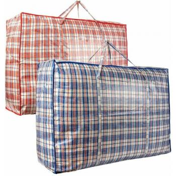 Bolsa Grande Colada y Rafia Maxia