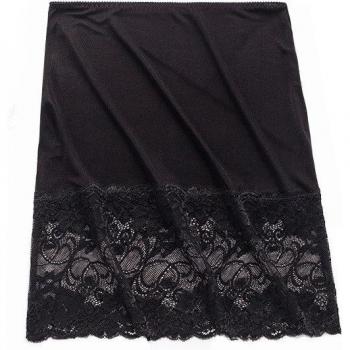 Birdsky ODER-63, Damen Seiden-Halb Slip Petticoat Chemise mit Spitze, hohe Taille, 70% Viskose 30% Maulbeerseide, 3 Farben