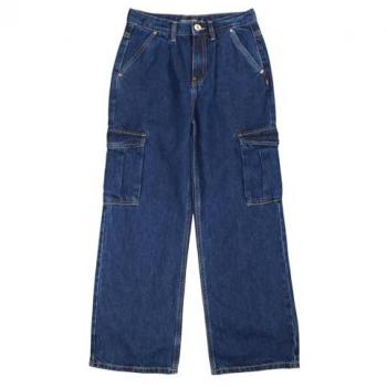 Pantaloni cargo in denim