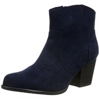 S.Oliver 25328, Botines Mujer, Talla 38 EU, Azul