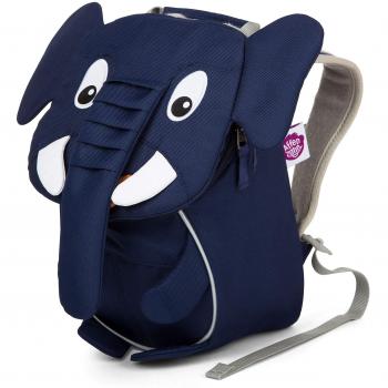 Affenzahn Kinderrucksack Emil Elefant für 1-3 Jährige im Kindergarten - Blau