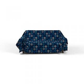 Italian Bed Linen Fantasy Ipnotic Telo Copritutto Stampato 2 Posti, Microfibra