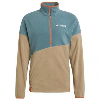 Adidas Terrex Pullover Sportivo Sabbia/Smeraldo/Arancione