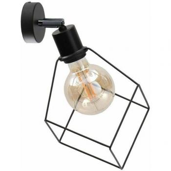 Ruben 22cm Wall Lamp – NetLighting Black – 1×E27