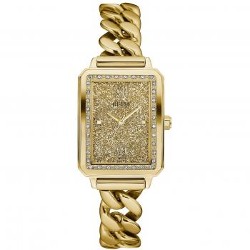 Guess Frauenquarzuhren – Edelstahl-Armband, W0896L2 Analog