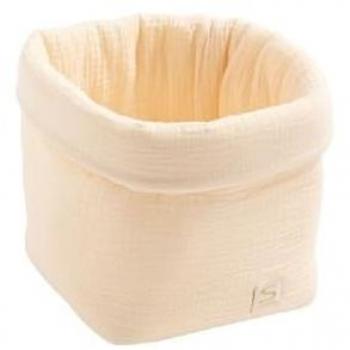 Grande panière à double gauze – Vanille Sauthon