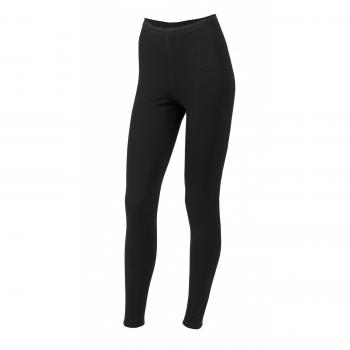 Aclima LightWool lange bukser jetblack for damer