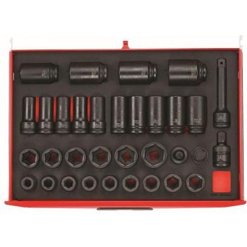 Juego de vasos Teng Tools 3/4