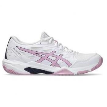 Asics Gel Rocket 11 Zapatilla de Entrenamiento para Mujer en Blanco T41.5