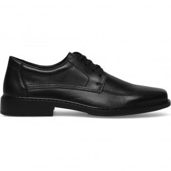 Halbschuhe Rieker B0812‑00 in Schwarz – Modenschuh