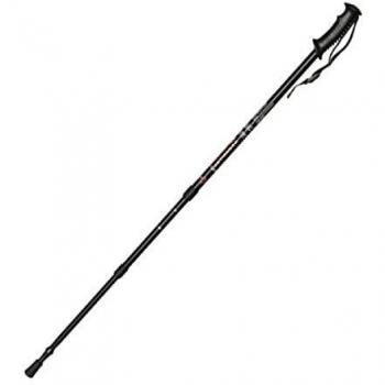 Baston Bordon Caminar Extensible 0,65-1,35 metros Negro