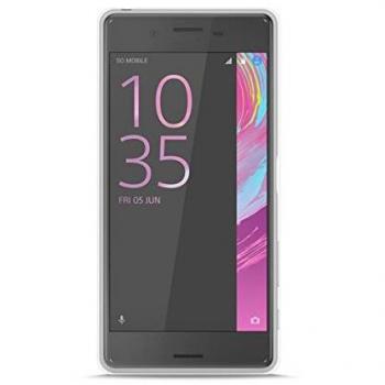 Custodia Puro 0.3 Ultra Slim in Silicone per Sony Xperia X Performance - Bianco Gelato
