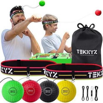 TEKXYZ Boxen Reaktionsball Set